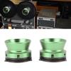 1 Pair NAB Hub Adapters Aluminum Alloy 1Celsius4 10 Inch Opener Nab Adapters Professional   Loading Device with Lock for Reel To Reel Tape Rec