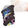 1PC Charcoal Bamboo Cloth Reusable Washable Menstrual Pads Mama Sanitary Panty Towel 5 Colors
