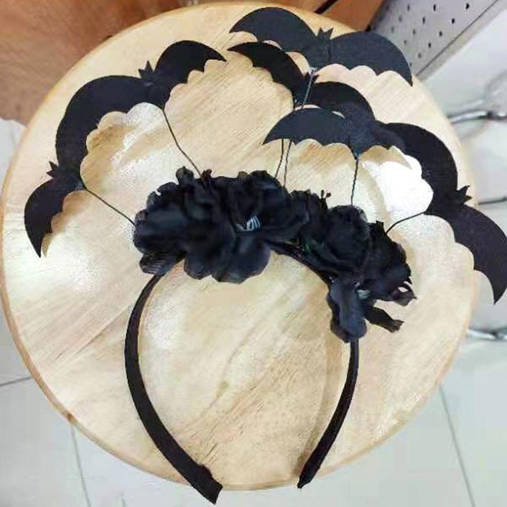 Kids Adult Masquerade Hair Accessories Festival Cosplay Decoration Halloween Headband Bat Headband