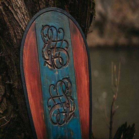 Viking Norman Kite Shield with Carved Medieval Wooden Warrior Shield, Viking Shield, Medieval Armour, Ancient Armours, Goods, Viking Gifts
