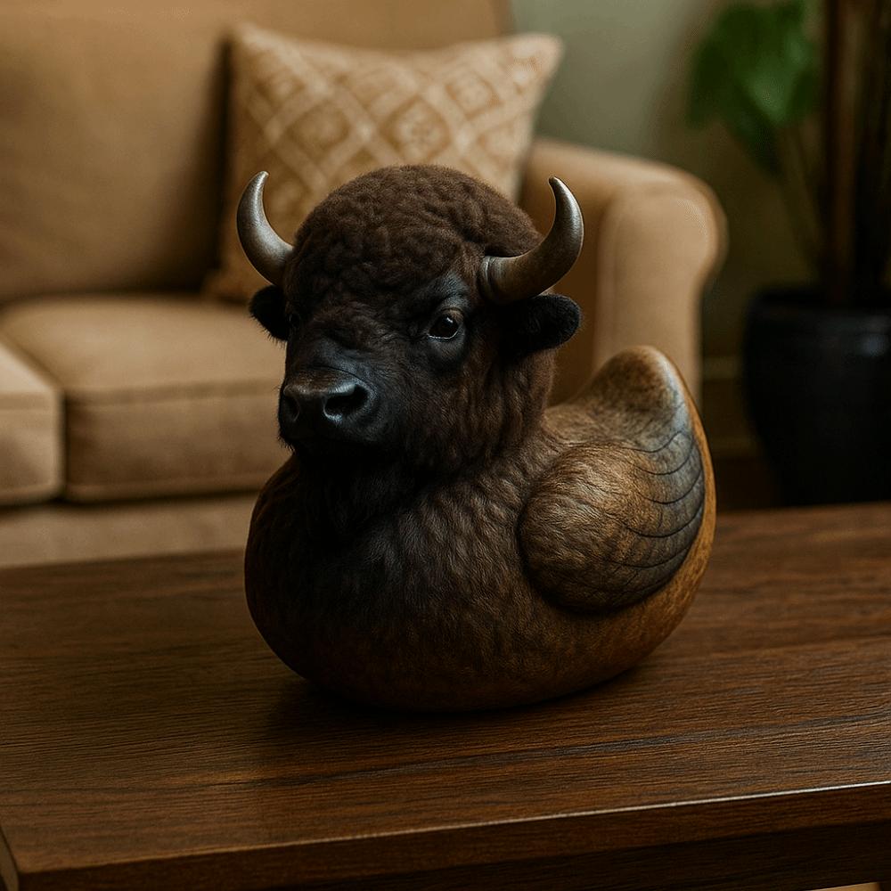 Creative Owl Figurine Resin Eagle Ornament Wildlife Decor Wildlife Duck Figurine  Gift