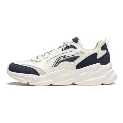 Li Ning Cloud Sea Versatile Retro Dad Shoes Thick Sole Height Increasing Shock Absorption Non-Slip Wear-Resistant Support Casual Shoes AGCT427-4