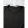 Europäische Größe Herren Pride Buchstaben Regenbogen Grafikdruck Rundhalsausschnitt Kurzarm Reguläre Passform Polyester T-Shirt für Outdoor-Sport und Freizeit