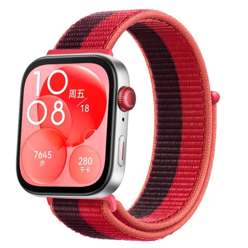 Nylon Loop Strap For Huawei Watch Fit 4 Pro Sports Wristband Breathable Replacement Wristband Huawei Watch Fit 3/4 Accessories
