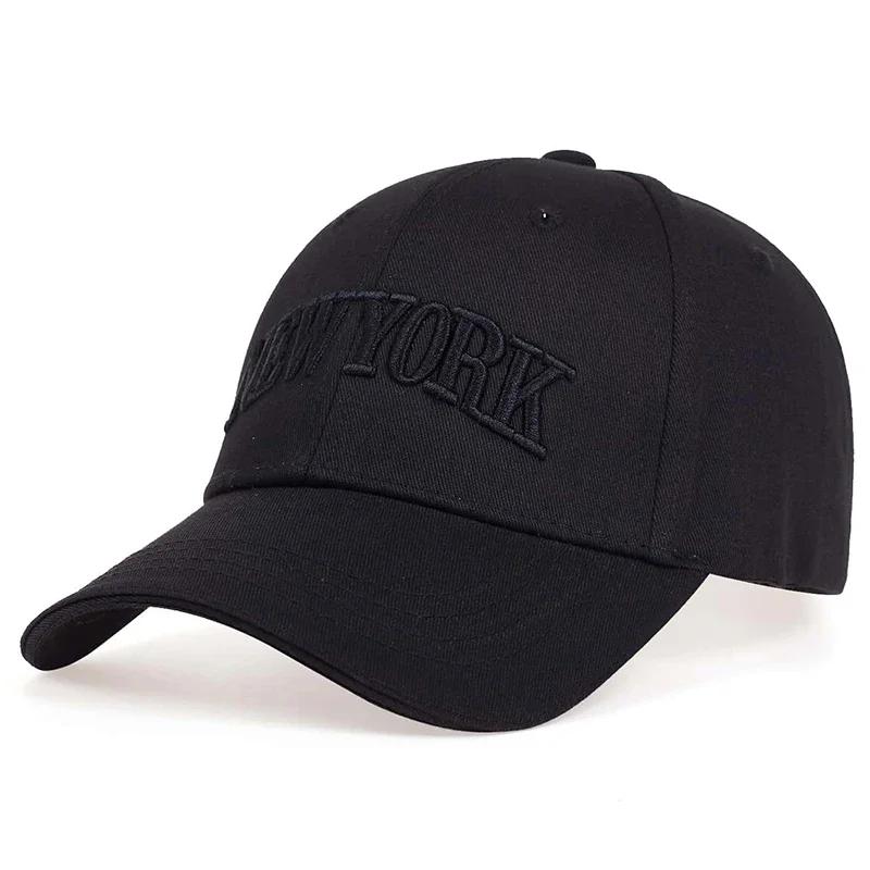 Baseball Stitching Embroidered York New Brand Latest Fresh Neutral Gender Women Men For Caps Spring Autumn Outdoor Sunscreen Hat Adjustable Casual