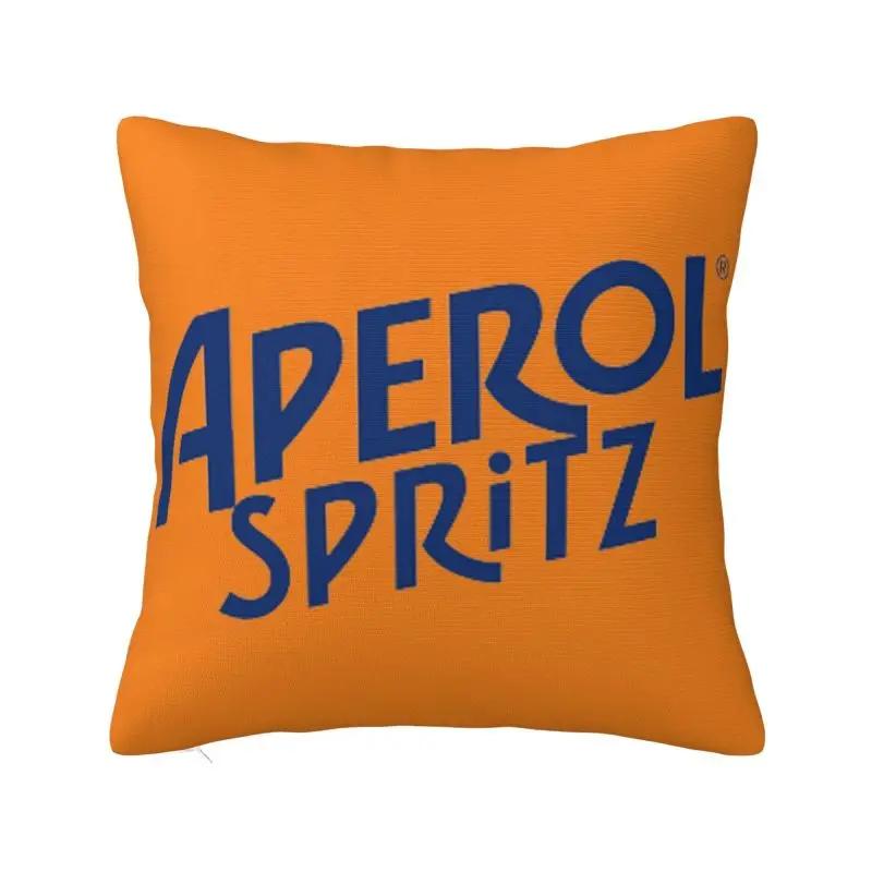 Aperols Spritz Pillow Case Home Decorative Nordic Cushions for Sofa Square Pillowcase