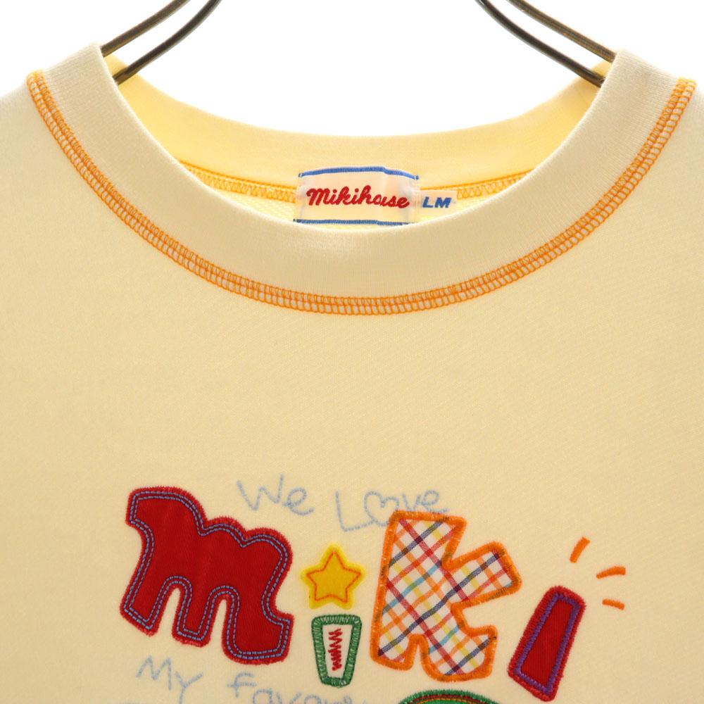 mikihouse made in Japan Long sleeve sweat trainer LM Yellow Men's Used