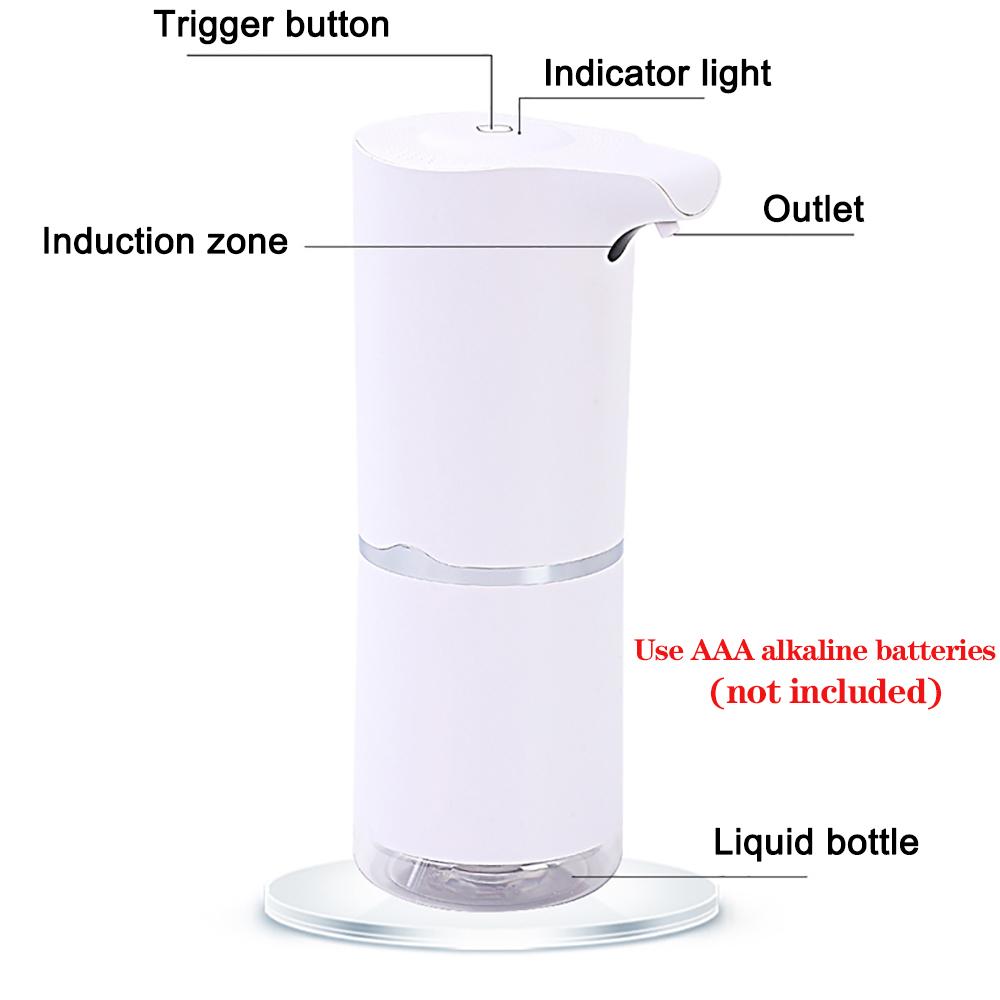 Automatic Soap Dispensers Smart Hand Machine Foam Smart Alcohol Spray Disinfection Hand Sanitizer Machine Bathroom Home El