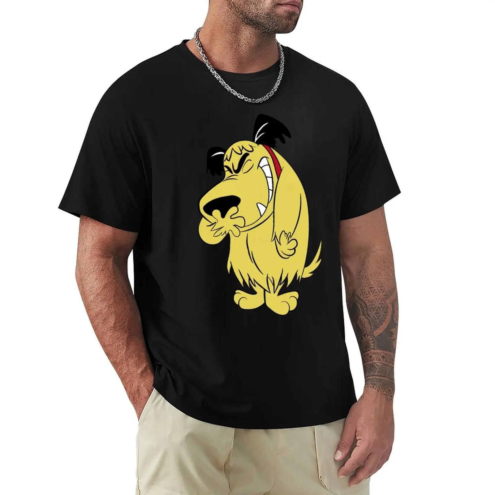 

Футболка Laughing Muttley Funny Dog Футболка Harajuku с коротким рукавом 100% хлопок Графика Футболка Топы XL бежевый