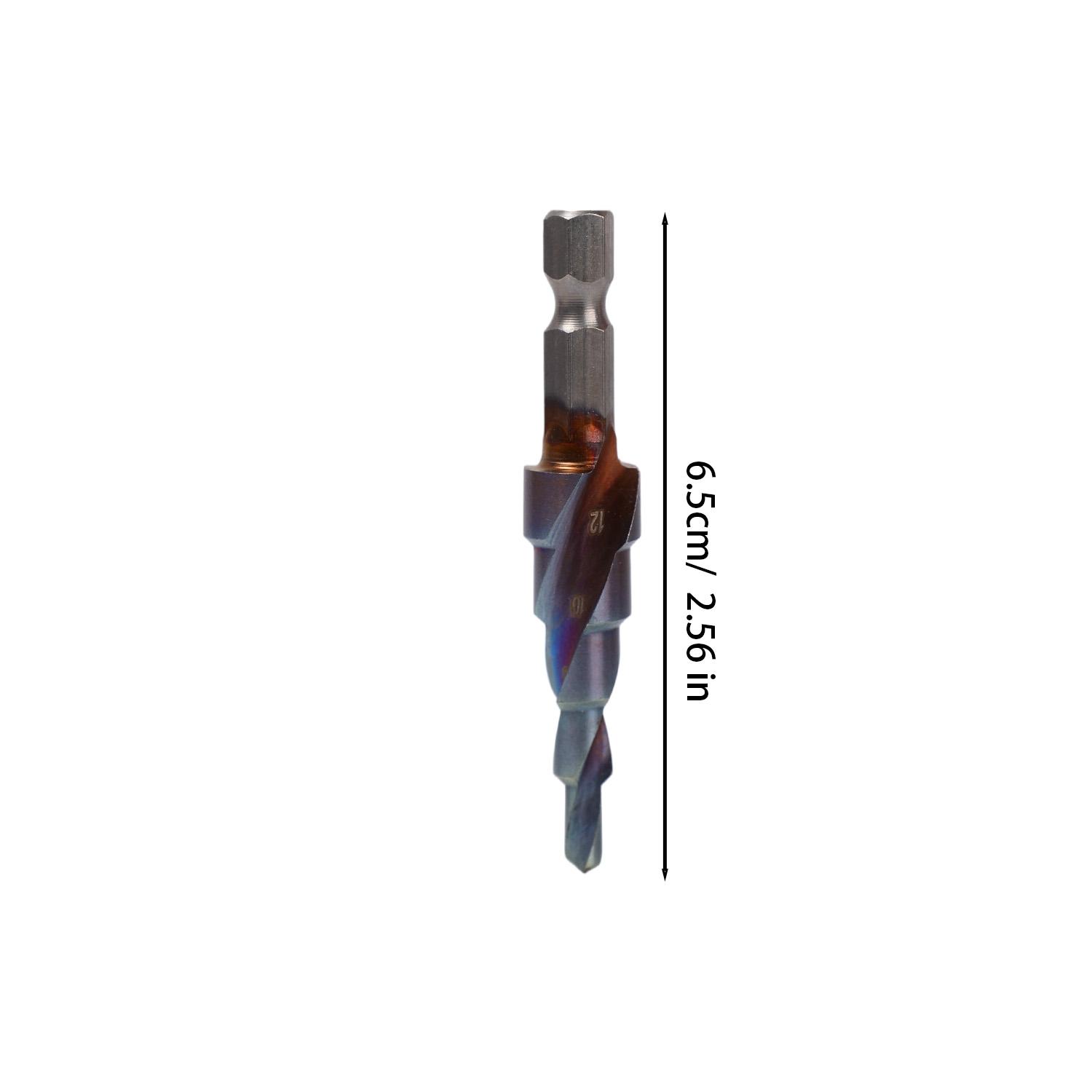 

Bearing Steel Tower Drill HSS Nano Blue Coated Step Drill Bit Metal Wood Hole Cutter Step Cone Electric Drilling Power Tools