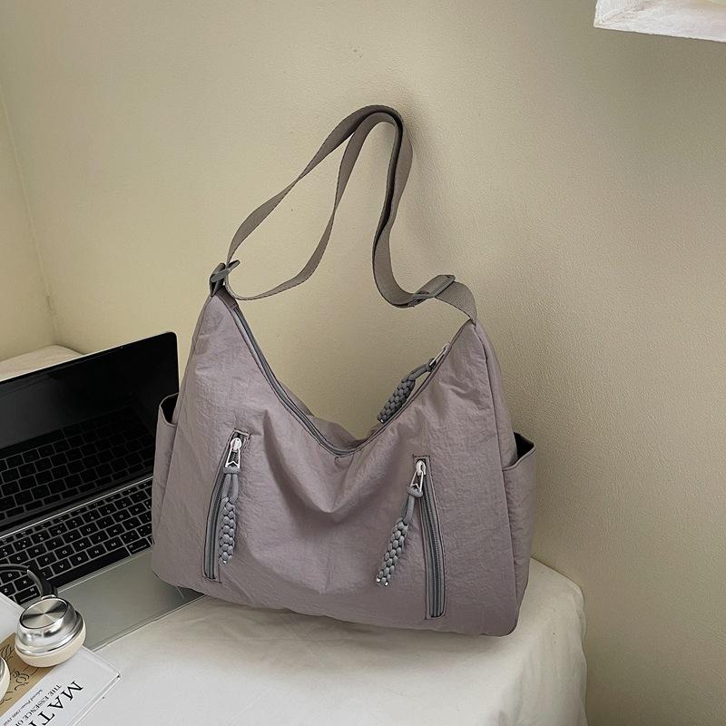 Crossbody Bag, Large-capacity Bag, Commuting Dumpling Bag, Waterproof and Simple Single-shoulder Bag