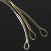45LB Fishing Accessories Durable Leading Line Fluorocarbon Wire with Swivels 1pc