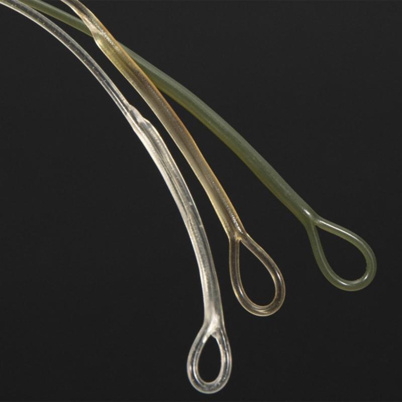45LB Fishing Accessories Durable Leading Line Fluorocarbon Wire with Swivels 1pc