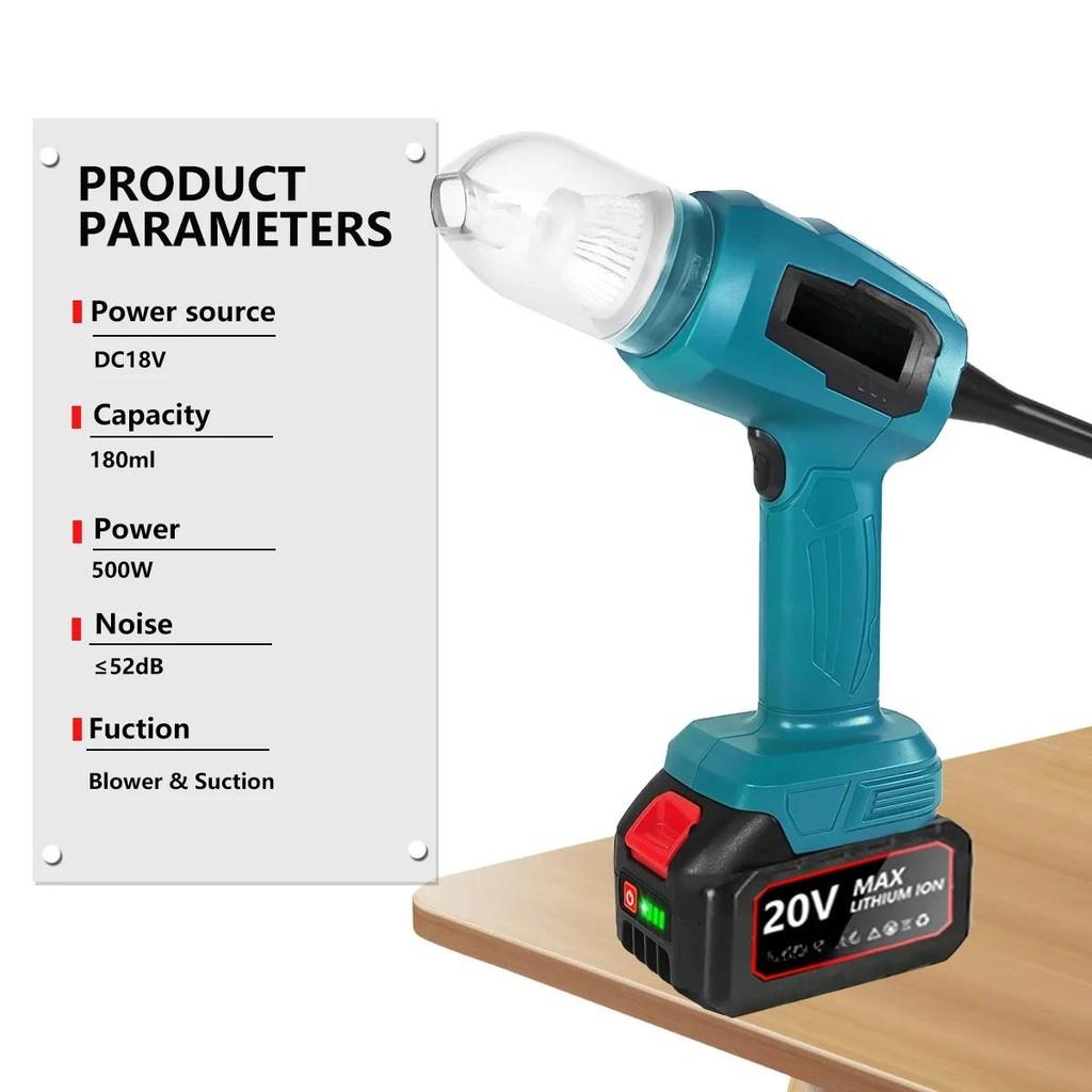 500W Rechargeable Multi-function Dust Collect Machine Wireless Portable Handheld Car Vacuum Cleaner