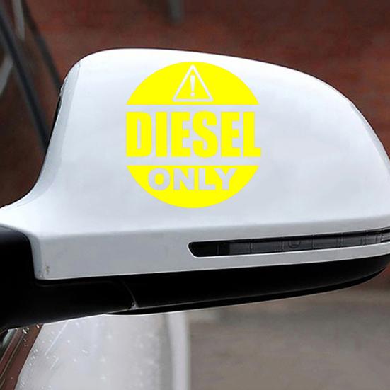 Letter Reflective Funny Car Styling Decorative Stickers Auto Decals