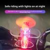 LED Light Small Glowing Airplane Waterproof Mini Size Simple Installation Trucks Motorcycles Lamp Accessories Bike Reflector