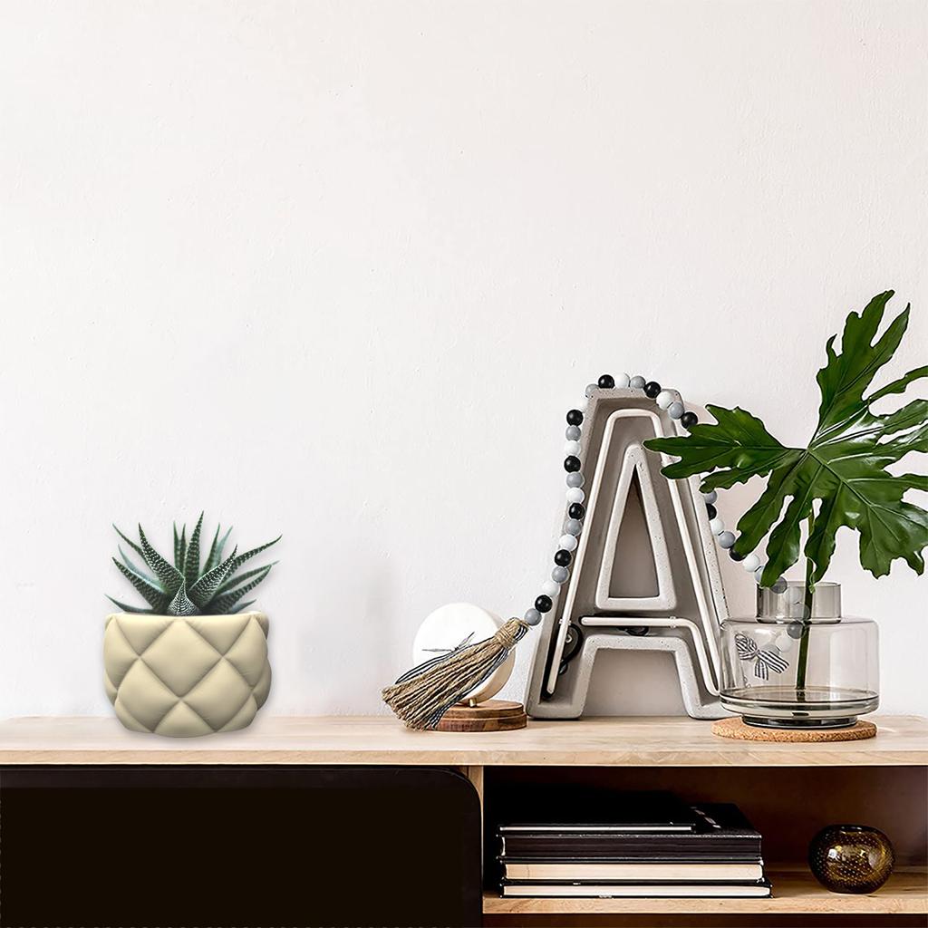 Multipurpose Silicone Mould for Plant Pot Sofa Texture Succulent Planter Mould Easy Demoulding Pen Holder Craft Tool