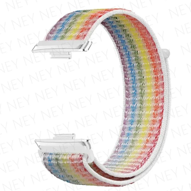 Nylon loop band For huawei watch fit 3 strap smartwatch wristband breathable Sport Watchbands bracelet correa huawei watch fit 3