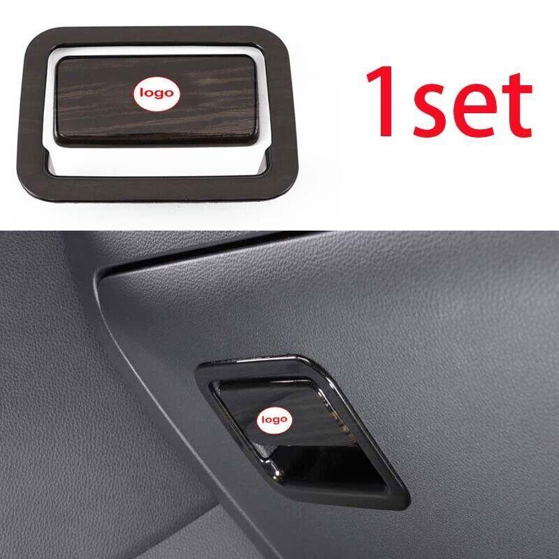 Black Trim Wood Grain For Toyota RAV4 - Co-Pilot Storage Box Handle Bowl