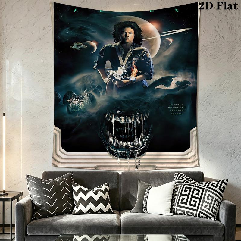 Predator Warrior Storm Tapestry Fashion Print Background Cloth Homestay Soft Decoration Tapestry Background Wall Hanging Cloth Wall Decoration