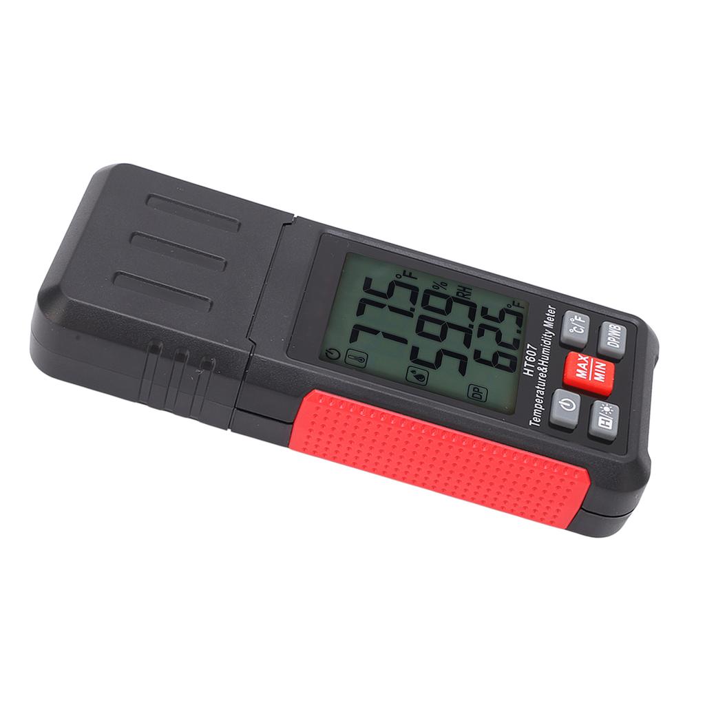Digitales Temperatur-Feuchtigkeitsmessgerät Hohe Genauigkeit Elektronisches Thermometer Hygrometer Monitor