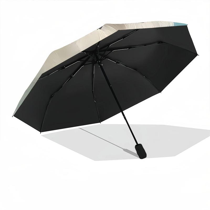 1pc Dogs Butterfly Automatic Open/Close Umbrella Compact Folding Umbrella, All-Season Portable Umbrella for Women/Men, Perfect Gift for Birthdays013