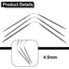 21~23cm Knitting Needles Set 3 Pcs 3.5mm 3mm 4.5mm