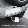 Auto Tow Bar Ball Cover 50mm Auto Tow Ball Cover Hitch Ball Cover Socket Universal Tow Bar Ball Cover Trailer Towball Protector