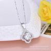 Chiba Four-Leaf Clover Pendant - Women's Japanese & Korean Short Diamond Clavicle Chain