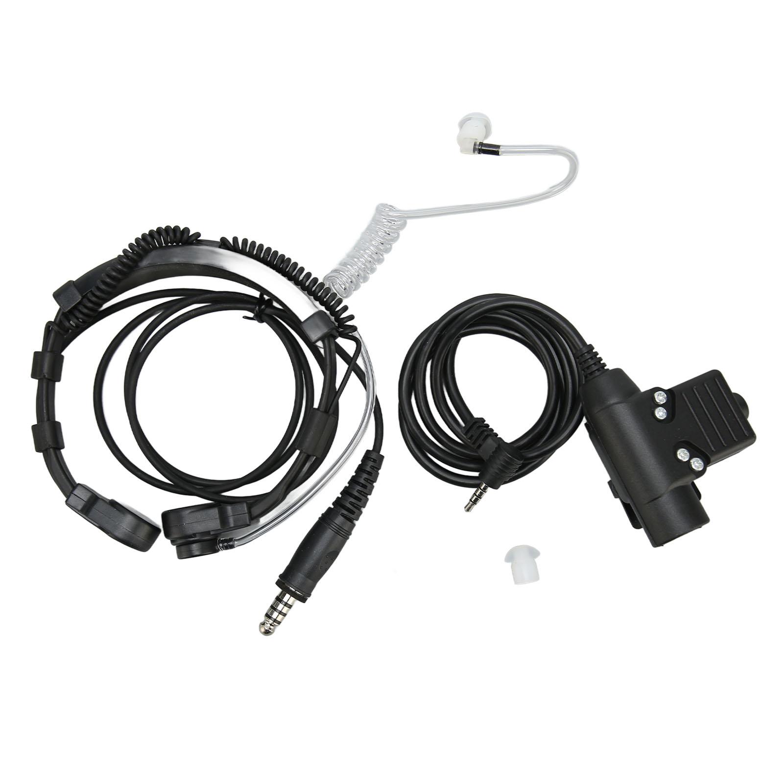 

Гарнитура U94 PTT и Throat Control с шумоподавлением, рация с гарнитурой PTT для YAESU VX 1R