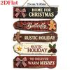 Wooden Christmas Signs: Door, Wall, and Room Decor; Home Decor Arrangements