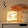 Remote Control Water Ripple Lamp Dynamic Rotating, Crystal Night Light  Gift for Couple