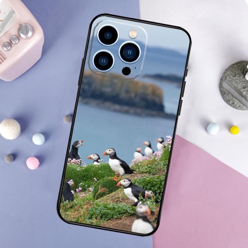 

Атлантический тупик Фарерские острова Силиконовый чехол для телефона для iPhone 17 Air 17Pro 17 Pro Max Мягкий полный чехол-оболочка iPhone 17