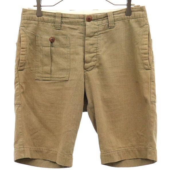 HAVERSACK made in Japan Button fly Shorts L khaki Men's Used