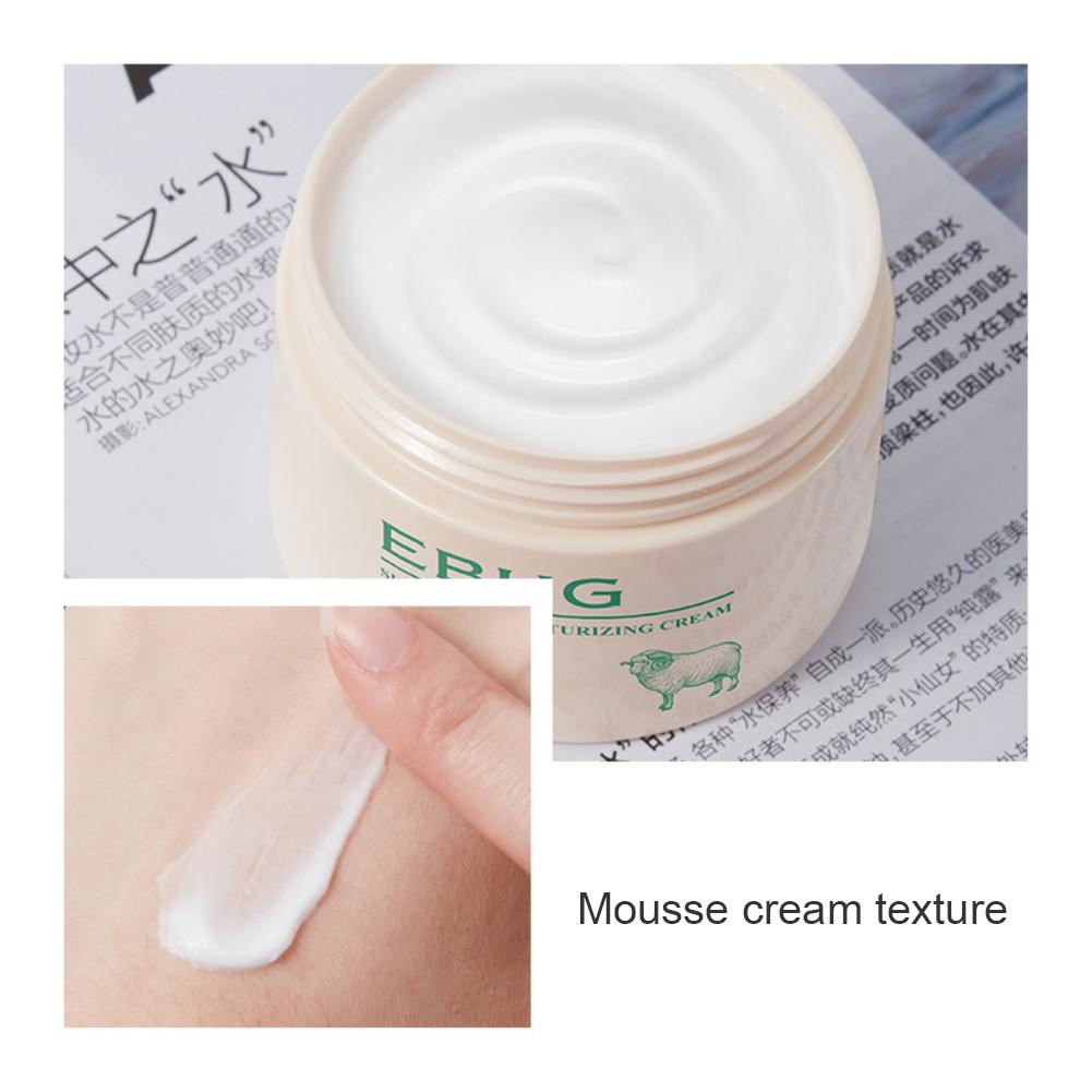 50 g Lanolin saueolje Ansiktskrem Whitening Anti-aldring Anti-rynke Fuktighetsgivende Nærende Lift Oppstrammende vinterhudpleie