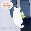 Multi Pouch M Size Cat Design Gray Russian