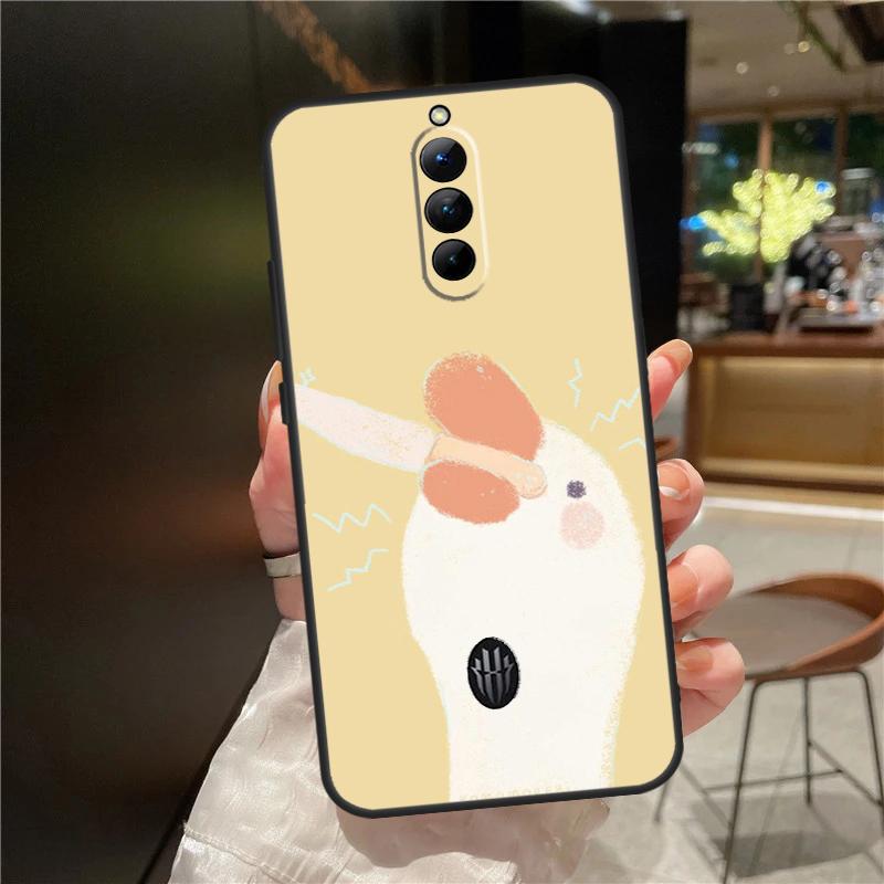 Cartoon Funny Goose Case For ZTE Nubia Red Magic 10S 9S 8S 10 9 8 11 Pro Plus 6 7 6S 7S For RedMagic 10 Air Cover
