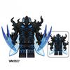 WM6221 Animation Series Animal Bear Action Figures Models Assembly Building Blocks Shields Sword Accessories Toys for Kids Gifts