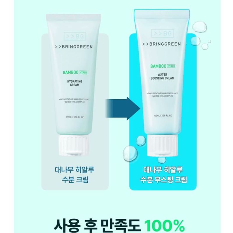 BRING GREEN - Bambus Hyalu Water Boosting Creme