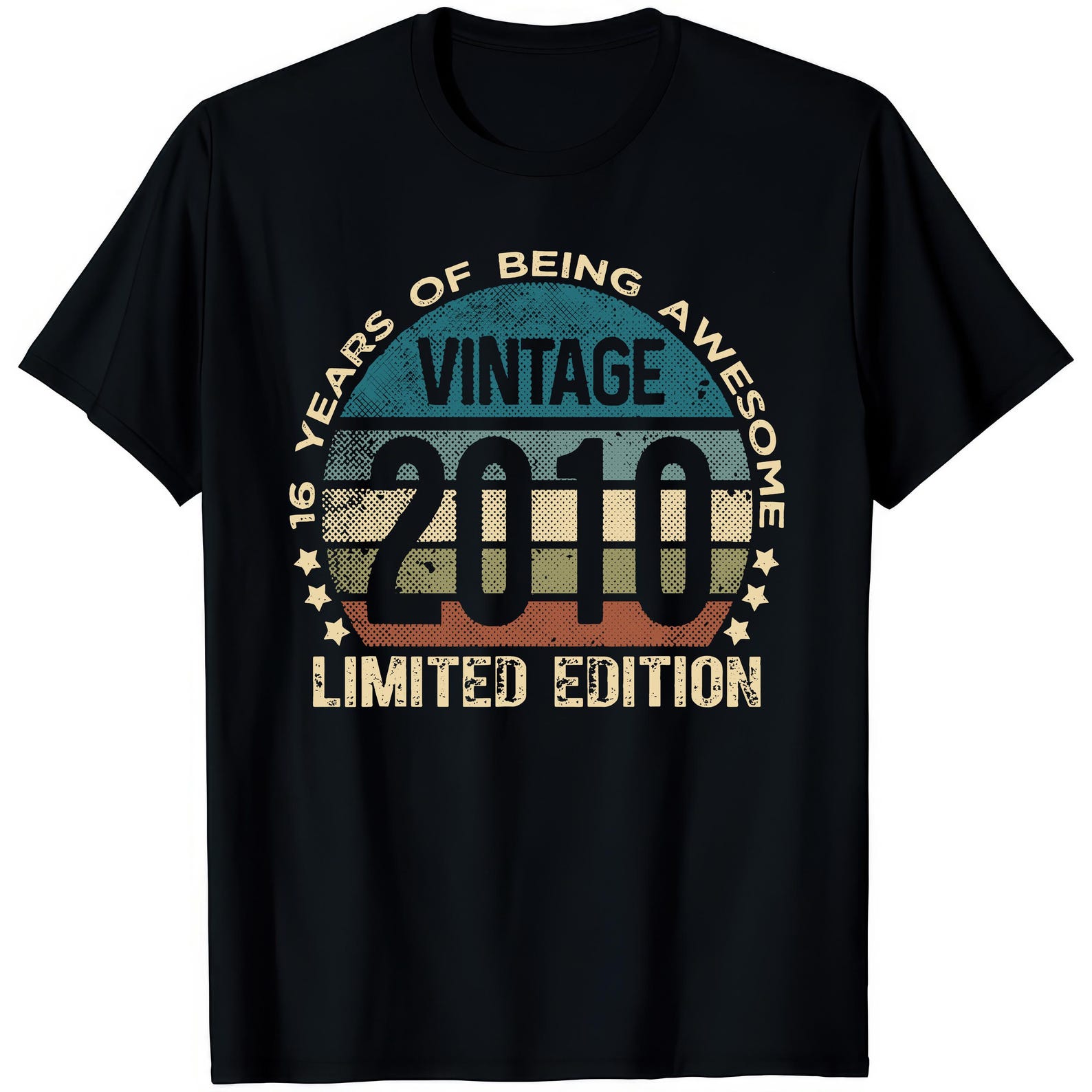 Vintage 2010 Limited Edition Being Awesome 16th Birthday Gift T shirt S