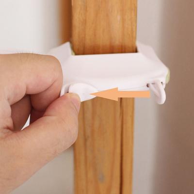 Child Proof Door Lock Pinch Guard For Door Knobs Lever Handles Easy To Install,No Tools Or Tape Required,Baby Safety Door Lock