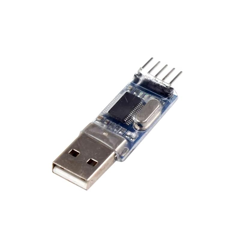PL2303 USB To RS232 TTL Converter Adapter Module DC 3.3V 5V PL2303HX STC Microcontroller Brush Machine Board 1/2pcs
