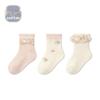 Spring/Summer Bow Baby Mesh Lace Cotton Socks - Breathable & Thin Princess Socks for Girls