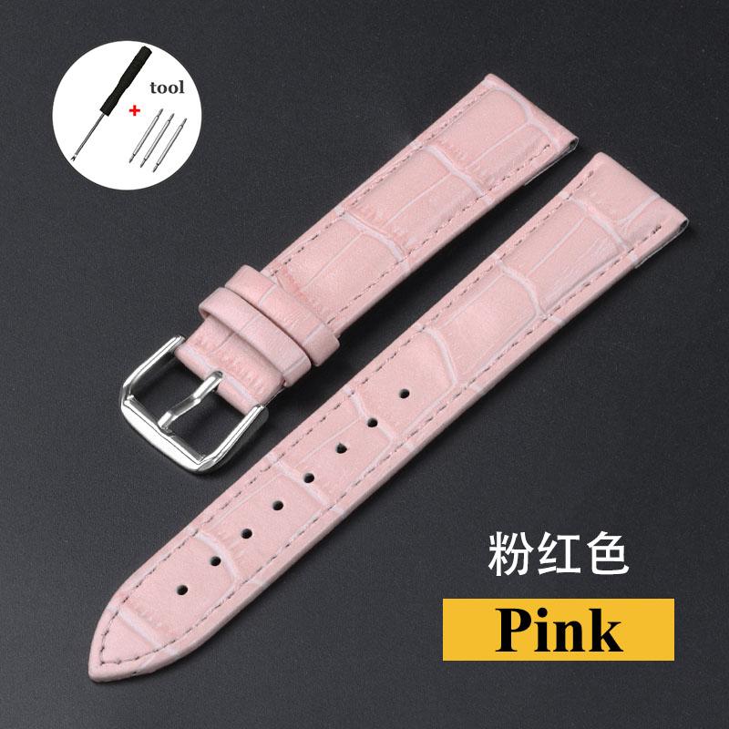 Echtlederarmband aus Rindsleder für Seiko für Tissot Herren- und Damen-Universal-Uhrenarmband 12 13 14 15 16 17 18 19 20 21 22 24mm