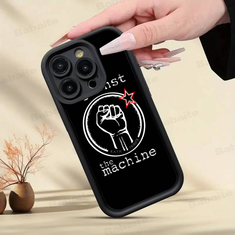 R-Rage A-Against T-The M-Machine Band Phone Case For IPhone 17 16 15 14 13 12 11 Pro Max Plus Mini Luck Cover