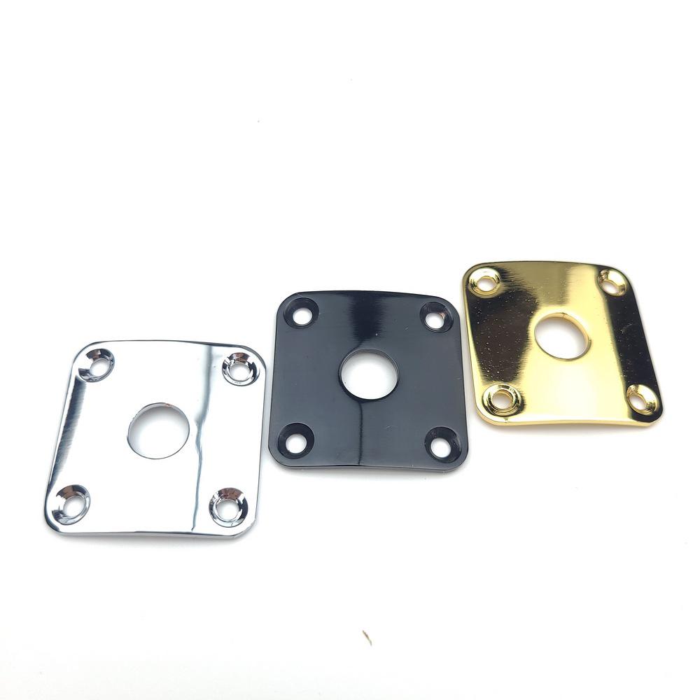 LPEPI 4-Sided Electric Guitar Metal Jack Cover Plate