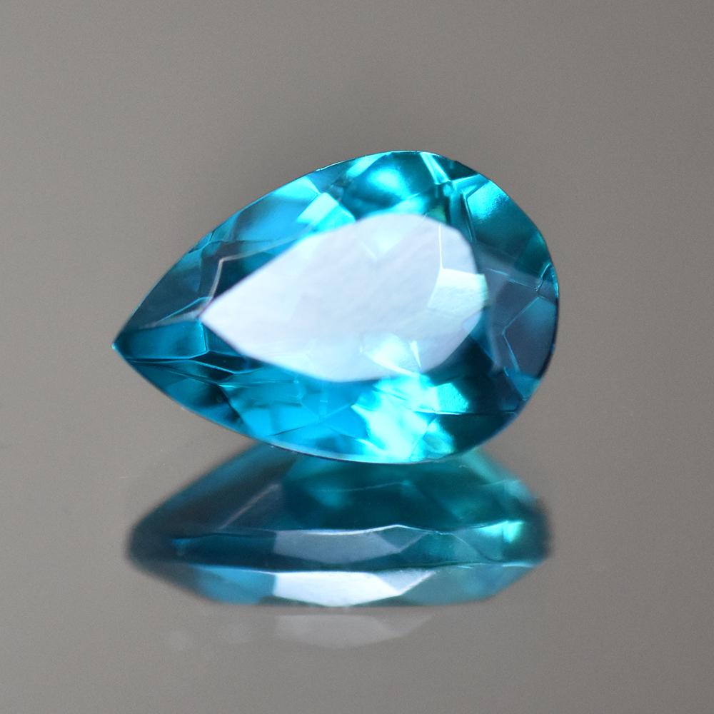7.50 Ct Pear Cut Flawless NATURAL Green Tourmaline Loose Gemstone