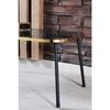 Coffee Table Black Metal Leg Kr Gold Bendir