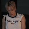 KAI EXO Wait On Me Same Style T-Shirt White With Black Trim Loose Fit Young Men