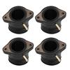 4Pcs Motorcycle Carburetor Manifold Intake Adapter Joint Boot for YAMAHA XJ1100 XS1100 XS1100L